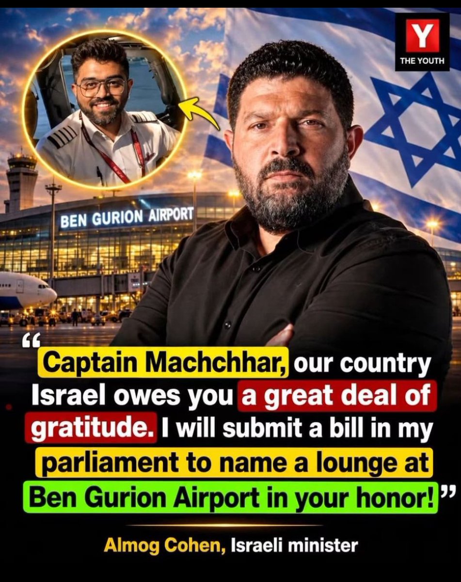 SanggitaT's tweet photo. India stands for Israel always 
Captain Machchhar just proved it right to the world https://t.co/BYp8gFwsje