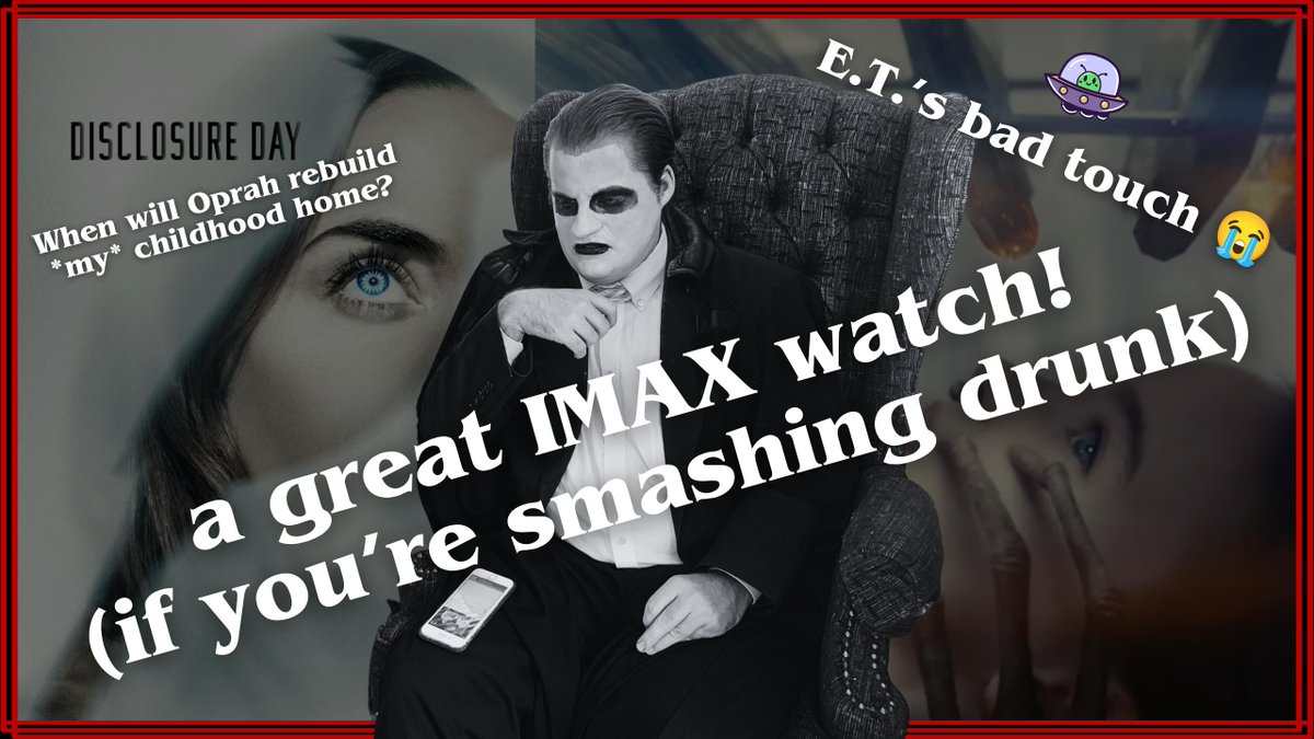 Chaaarly3's tweet photo. Click the link in my bio or below to watch my review of Spielberg’s latest film, Disclosure Day. https://t.co/rtGH7HZ9Pb