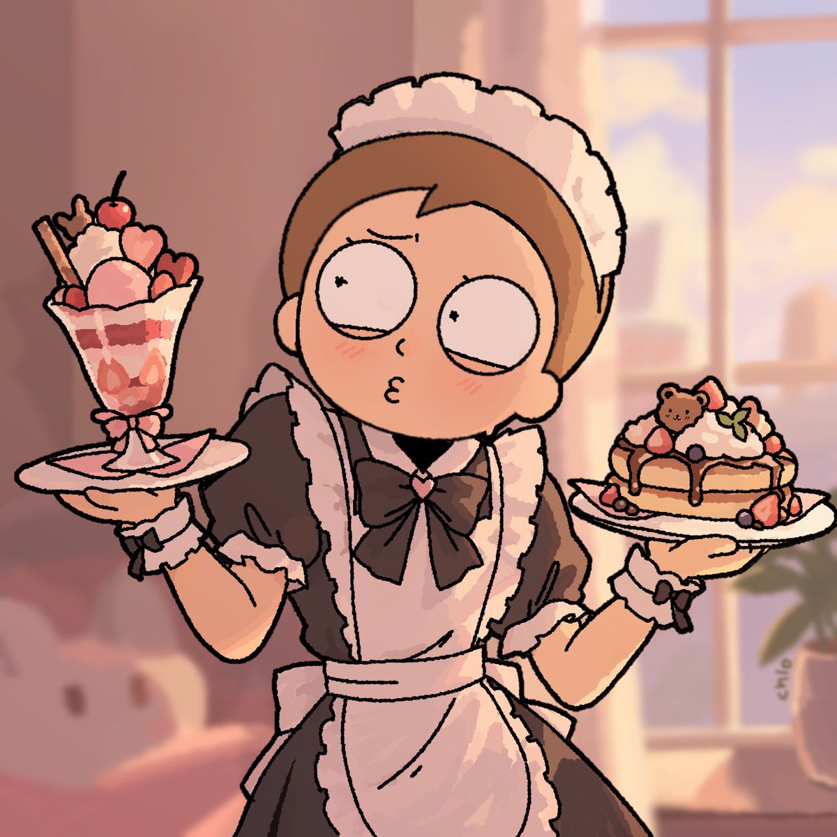 ch103z's tweet photo. servant morty ll #rickandmorty #rnm #mortysmith #fanart #art #fanmade #fyp https://t.co/1wPWEO6GZf