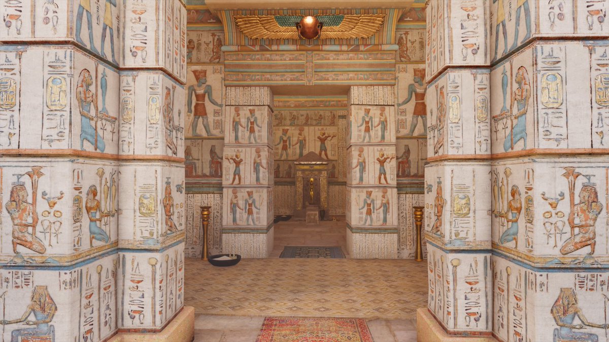 G_Assassin90's tweet photo. #Codextober Day 2 : History

History on the walls #AssassinsCreedOrigins https://t.co/lDlfMQ5Dnz