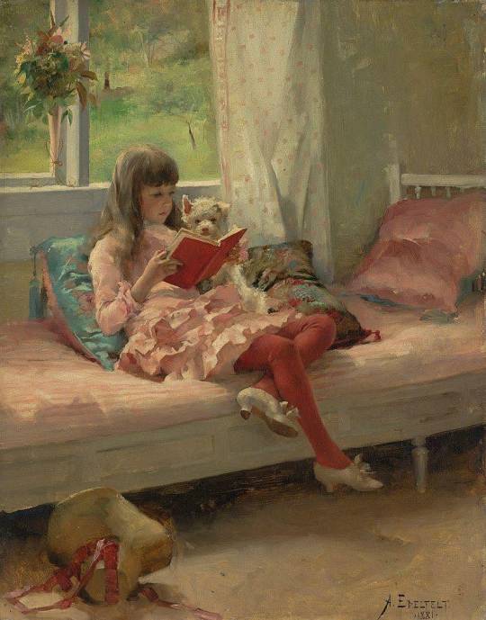 gregcatarino1's tweet photo. Albert Edelfelt - Good Friends (Berta and Capi), 1881 https://t.co/kU2BUrC0fP