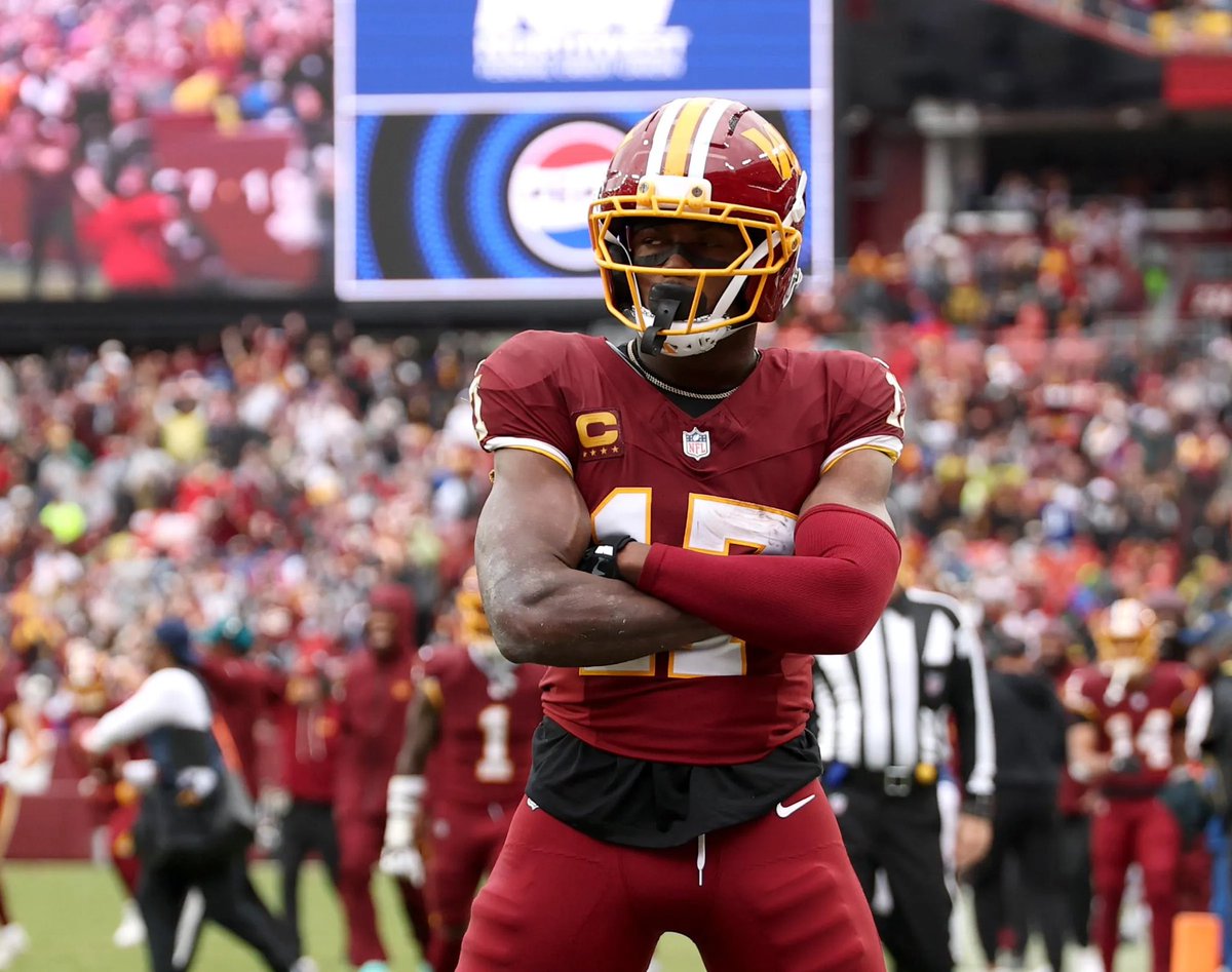 JayDanielsMVP's tweet photo. #Commanders WR Terry McLaurin is questionable to play vs the Colts as he deals with a hamstring injury https://t.co/hDkYaq2q9j