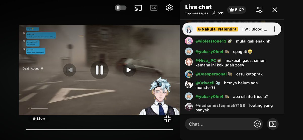 reverieveils's tweet photo. Jujur ngantuk bgt hampir ketidiean, mas ini malah live semalem ini (shock berat) (first time). I can’t jold mu sleepiness tbh 😭😭 https://t.co/OcItUrj4FX