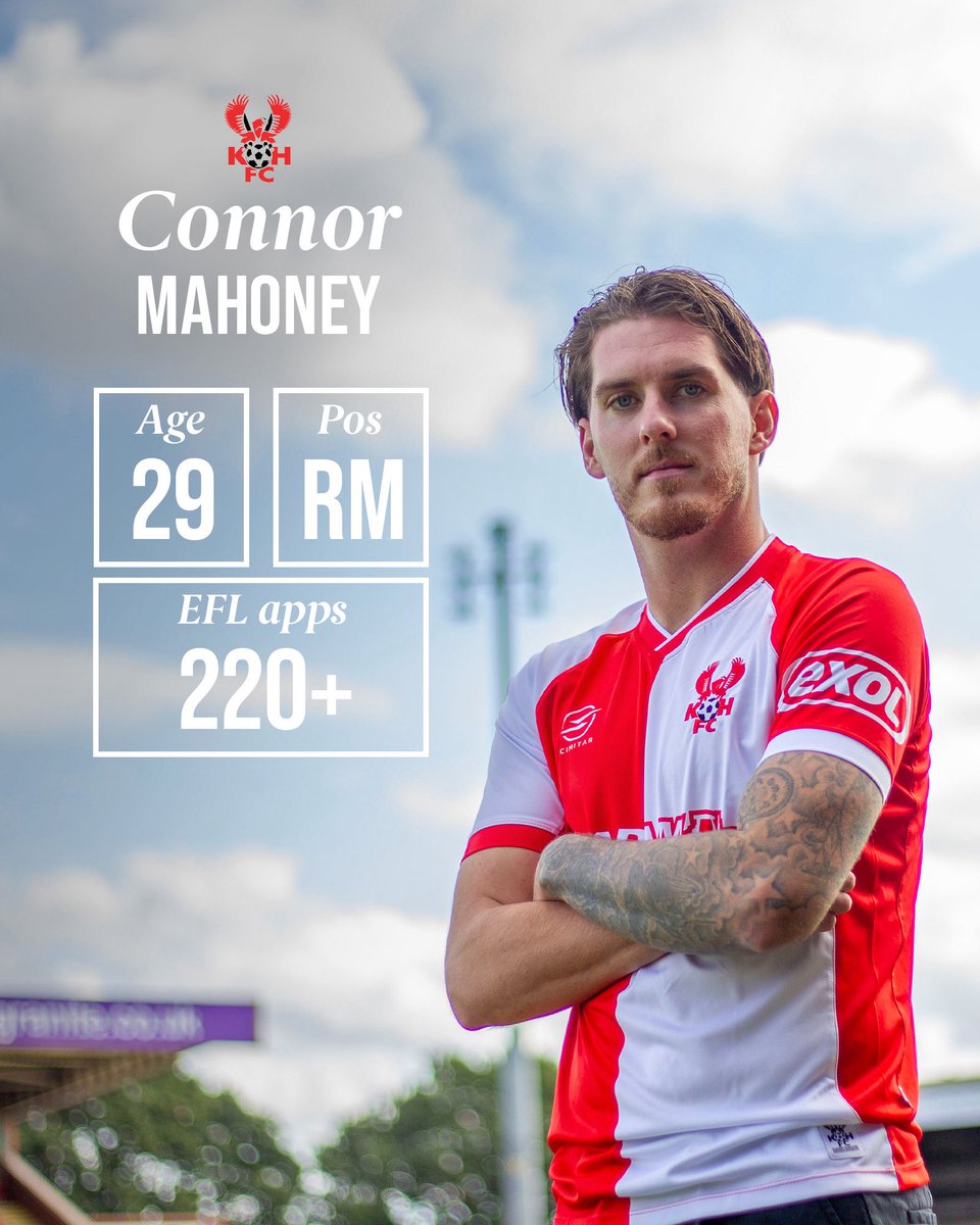 khfcofficial's tweet photo. Let’s go, Connor. 🫡

#Harriers 🦅 https://t.co/8iDizizZIt