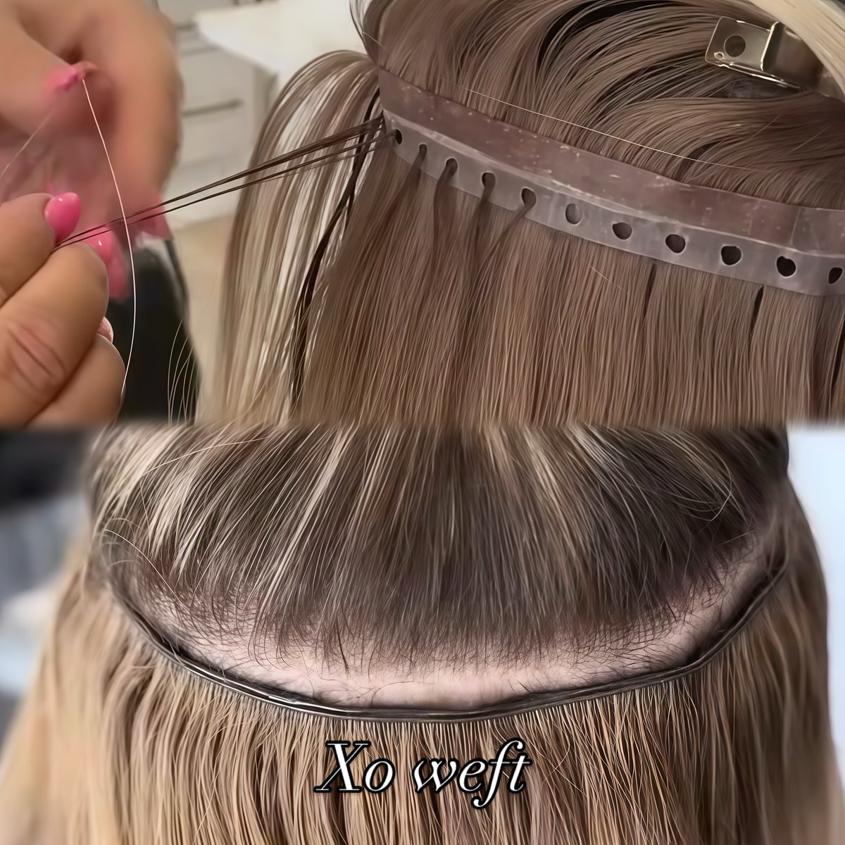 paez_brayan's tweet photo. Twin Tape Weft

New product: Twin Tape Weft, also known as XO Weft, Butterfly Weft, or Double Tape Weft. Easy and fast to install. One side is PU weft and the other is invisible tape, or both sides can be invisible weft. Super flat and discreet https://t.co/oujXj3NggA