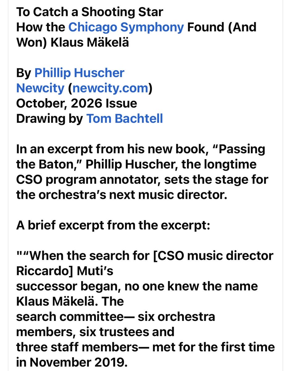 playinglesshurt's tweet photo. The new maestro of the @chicagosymphony Klaus Mäkelä. A couple of musician friends in the CSO told me they knew he was the one in 10 minutes. The story:
#musicnews #conductors https://t.co/9JHdQkfZJt