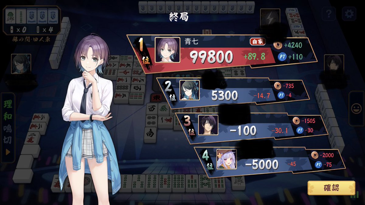 assembl01903978's tweet photo. 久々に爆裂
役満も出したが10万点には届かんかったかあ https://t.co/OipGVPA0IZ
