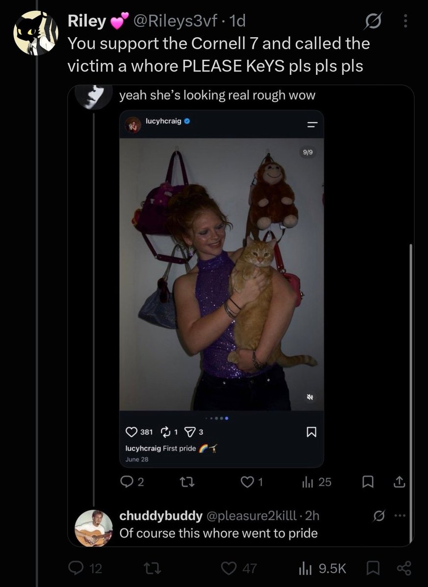 pleasure2killl's tweet photo. @Rileys3vf is a whore for cocks and loves gangbanging https://t.co/SUKuT2Gvoq
