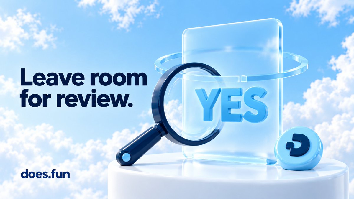 doesdotfun's tweet photo. A public review window is only useful if its rules are clear enough for someone to act on.

For a https://t.co/TK0tpYjLDx real-world question, a YES proposal opens a 24-hour dispute window. A challenge requires a 0.01 ETH bond. The team can confirm, overturn or void the outcome, and a correct challenger gets the bond back. An unsuccessful challenge can lose its bond to the burn mechanism.

The team's role should be visible in that explanation. AI review is part of the process, and human dispute handling is also part of the process. Describing only one would leave out who can affect the result.

A useful challenge points to the exact criterion or fact that the proposal gets wrong, with evidence to support the correction. Disagreement becomes actionable when another person can follow it back to the question's terms.