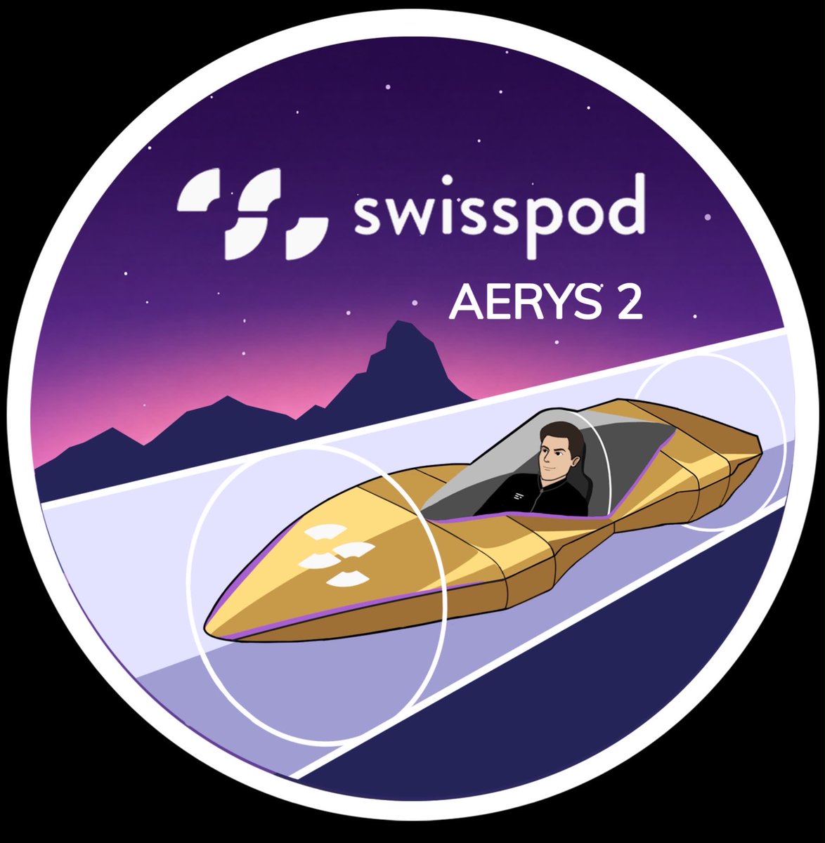 denetudor's tweet photo. #hyperloop pod under development by @swisspod AERYS 2 will be unbeatable. It will be a fully autonomous robot running on a passive infrastructure. https://t.co/LGtAAwwhXD