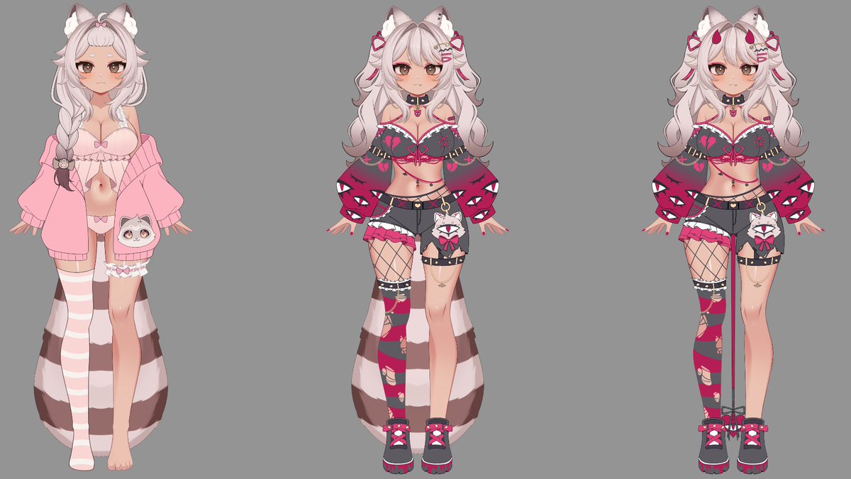 mochiii_momo's tweet photo. Momos current closet  I love me some pretty pretty dress up🤭  

Which ones your fav? 

🎨 @takuntakoyaki 
Outfit designs: @PinninaZero 
Pj outfit: @tsukasa12598 https://t.co/WgYHVuIr58