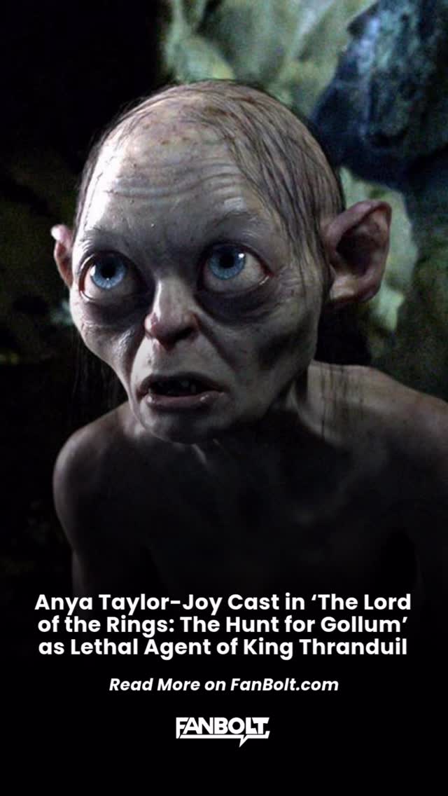 Maddisonnn69's tweet photo. Anya Taylor-Joy is heading to Middle-earth as Seren, a Sindar Elf from the Woodland Realm and a trusted agent of King Thranduil, in The Lord of the Rings: The Hunt for Gollum. https://t.co/56uvPWaCl5