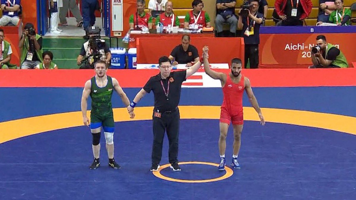 FabulasGuy's tweet photo. Maturity is realising whole wrestlers protest darma was fake and Modi govt ensured justice 

-Real players were deprived 
-Fake case against Brijbhushan

But in the end justice prevailed on all front.

He won gold medal in Asian games today.👇 https://t.co/WNWaq8y8jy
