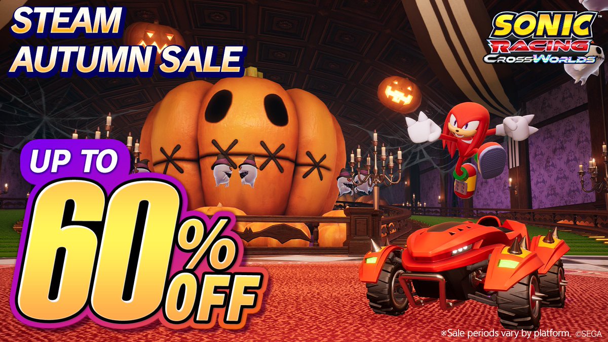 RaceCrossWorlds's tweet photo. Nothing spooky about these prices! 👻 The Steam Autumn Sale is here with Standard &amp; Digital Deluxe Edition 60% off!

🎃 Join the racetrack! 👇
https://t.co/oxWnCcv5ge https://t.co/W2rQt9Bmj9