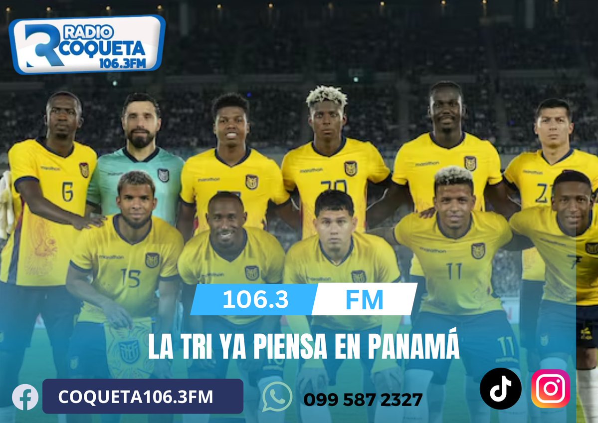 RadioCoquetaFm's tweet photo. Ecuador prepara su duelo por el tercer lugar de la Copa Kirin tras caer ante Japón en penales. El partido será este lunes 5 de octubre, a las 01:30, en Tokio. Será el tercer encuentro de Gallardo al frente de Ecuador. #LaTri #Ecuador #CopaKirin https://t.co/xXE0YnkBLG