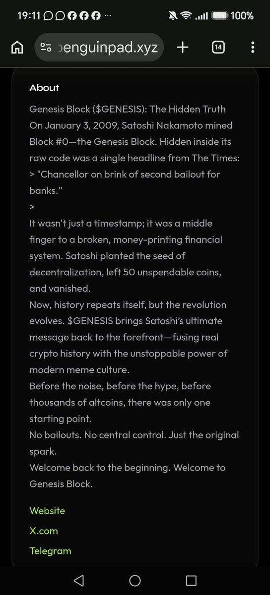 GenesisBlockX's tweet photo. The Legend of the GENESIS BLOCK........... https://t.co/ucpOT9BOjC https://t.co/qBooKY2a1J