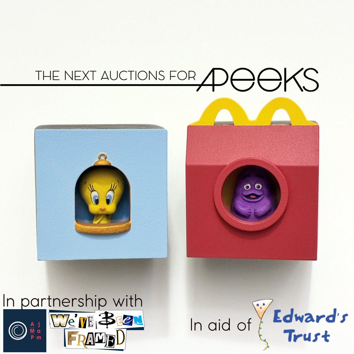 SirCreate's tweet photo. New AP auctions are up to benefit Edward's Trust in partnership with AMPjam.

AMPjam's show We've Been Framed opens today, with pieces being auctioned online soon. They asked me to partipate, but I couldn't make it work. But I wanted to help the cause!

https://t.co/E86HNUUEP7 https://t.co/gFpb7aBUIv