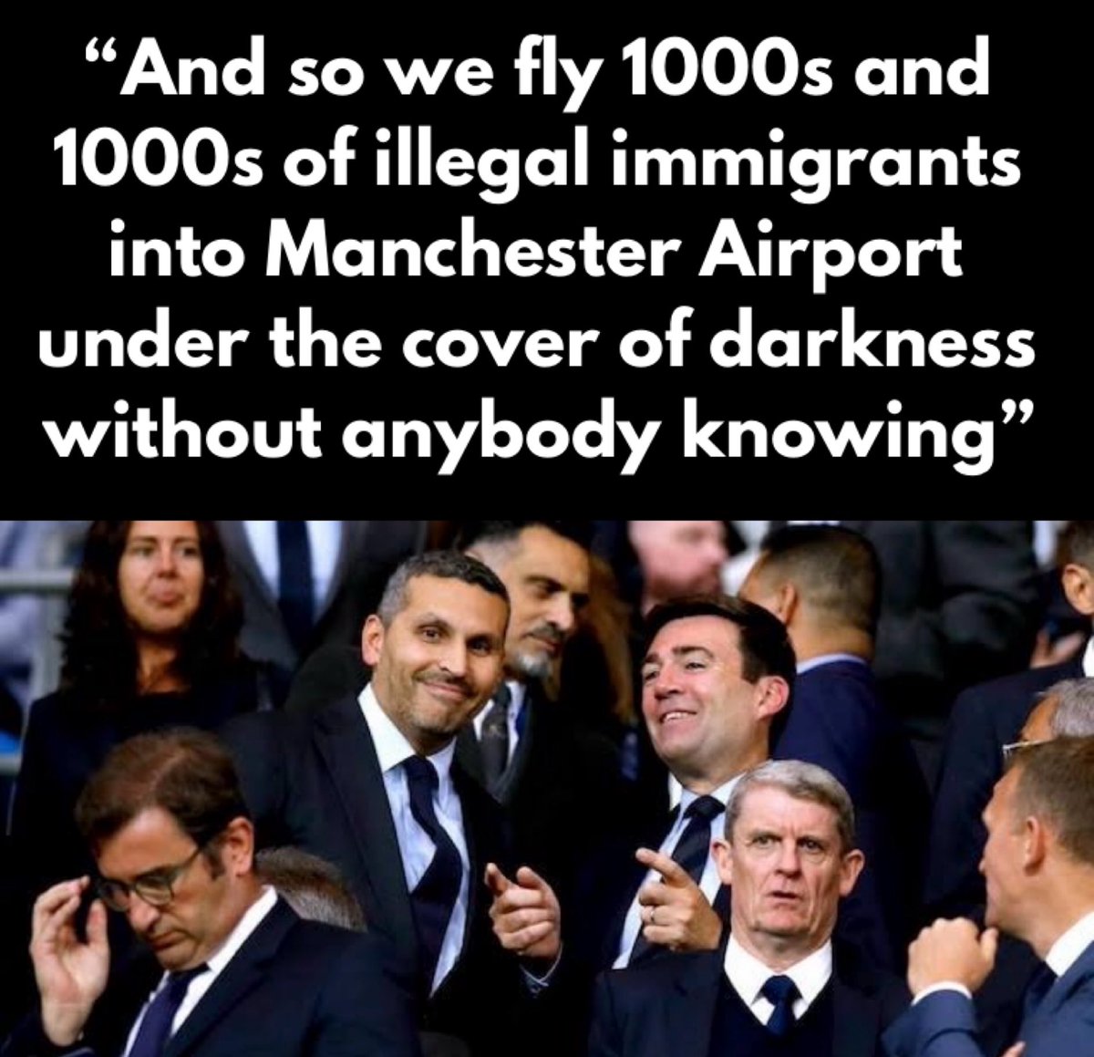 13orangesbc's tweet photo. @ActivePatriotUK Manchester Airport, Manchester City & Andy Burnham: a story of illegal immigrants flown in under the cover of darkness, financial irregularities and political intrigue
#ManCityGate #ManchesterAirport
@ActivePatriotUK @thetraitorfiles @HeartlandsTrib @CharlotteCGill @LeeHarris https://t.co/Wq2RszaxGU