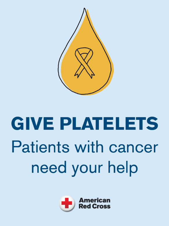 RedCrossNW's tweet photo. Nearly 50% of all donated platelets go to cancer patients. Your donation could help a cancer patient get through chemotherapy or a bone marrow transplant this week! More platelet donors are needed right away for lifesaving patient care: https://t.co/NpOm2Xga2h https://t.co/k8v1lHHlrL