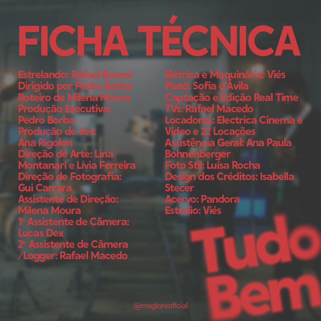 maglore's tweet photo. Assistam ao clipe de "Tudo Bem"! https://t.co/geedbeE3Ob