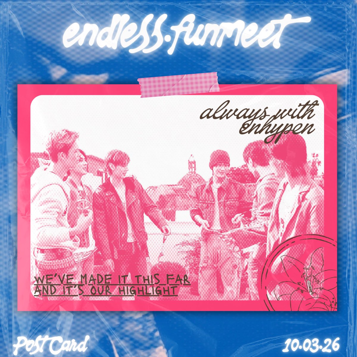 erienha00x's tweet photo. ENHYPEN X DUNKIN’ ENDLESS FUNMEET ♡
Stickers and Post Card Fan Support *ೃ༄
╰┈➤by @erienha00x 

• 📎 like &amp; rt (follow for loc update)
• 📎October 3, 2026 | MOA Arena
• 📎Open for trades

See you, Engenes!

#Enhypen #Dunkin #EndlessFunmeet https://t.co/lusUUwOCTK