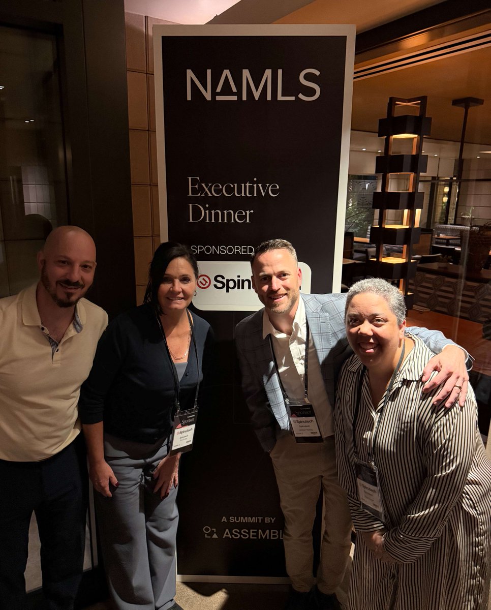 spinutech's tweet photo. It turns out some of the best conversations at NAMLS happen away from the conference floor.

We had the opportunity to bring together a group of marketing leaders for an executive dinner centered on great conversation, shared challenges, and new perspectives on where the industry is headed.

A special thank you to Colleen Nitta, Leela Brennan, Kevin Banks, and all of the other leaders who joined us around the table!