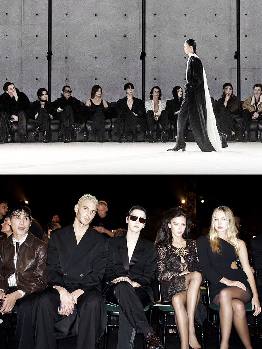 Mattxzzsa's tweet photo. ตำนานโวลตูรีตลอดไป 

TEN AT SAINT LAURENT SUMMER27
#TENforYSLPFW27 #SaintLaurentxTEN https://t.co/Zuywro1jiY