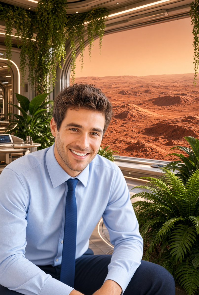 peterrhague's tweet photo. The ideal space colonist is Nick, 30 ans.

Talented and capable, but constrained by the system he works in and the endless stream of rent seekers burdening the productive workers like him.

A new frontier is the perfect place for his ideas and energy to be put into practice. https://t.co/dGuwVPAe6p