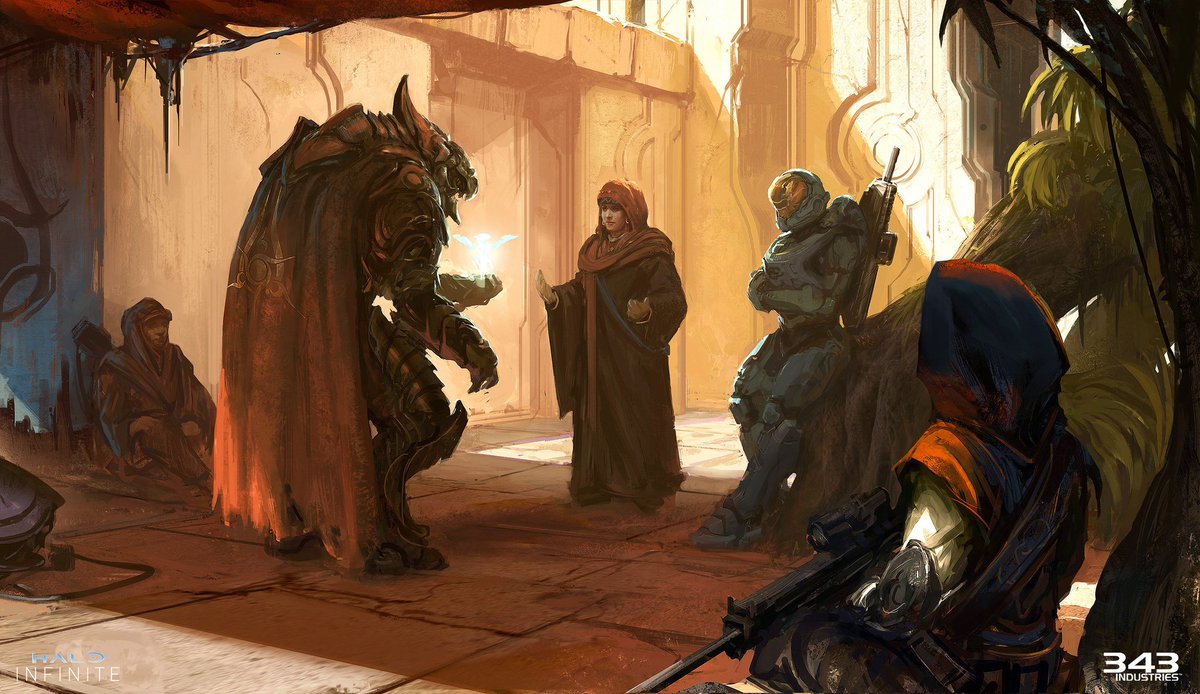 CryptumZetaXV's tweet photo. Still glazing over the original Halo 6 concept art. 😍

#Halo https://t.co/HQZVOWRaNO