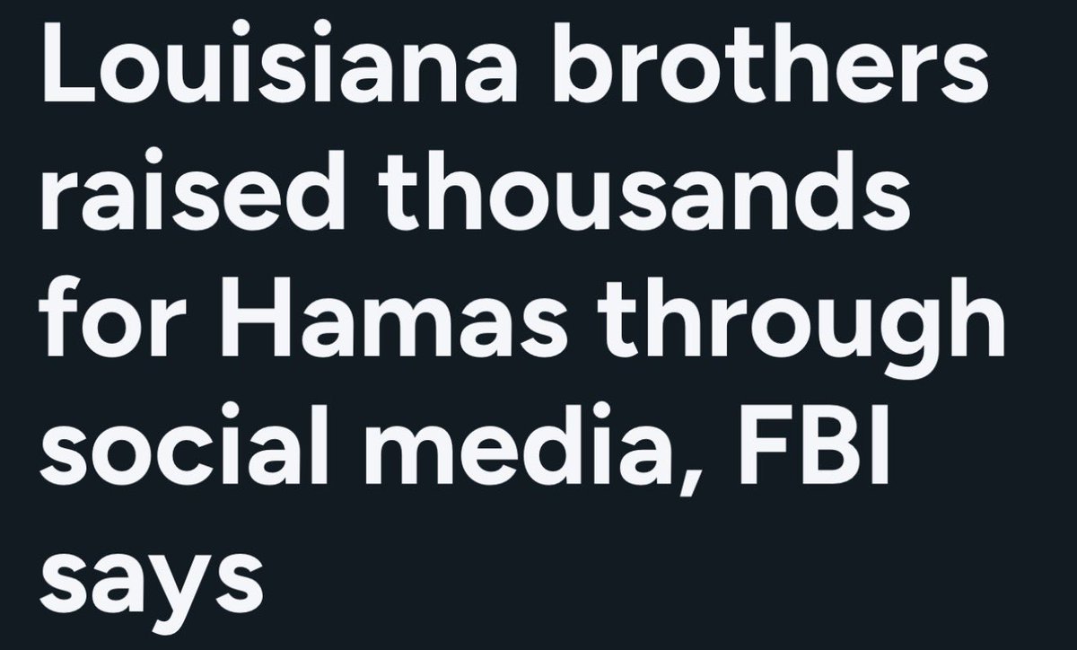 FBIDirectorKash's tweet photo. The FBI will never forget the horrific attack on Israel by Hamas on October 7, 2023 – and we will never stop our efforts to cut off funding to Hamas terrorists,” said FBI Director Kash Patel. “These subjects allegedly engaged in a conspiracy that extended beyond national borders to funnel money to Hamas and fuel violent attacks, using cryptocurrency to try to hide their criminal activity. Today's announcement shows the abilities of this FBI and our interagency partners to follow the money and shut down resources going to terrorists under the guise of charitable giving - disrupting over 4,000 foreign terrorist organization related disruptions and arrests here at home and around the world since last year. Special thanks to our FBI New York, New Orleans, and Tampa Field Offices, our Counterterrorism Division, as well as the Paris Legal Attaché's Office and French authorities for their outstanding work with us in this case.

-DKP🇺🇸