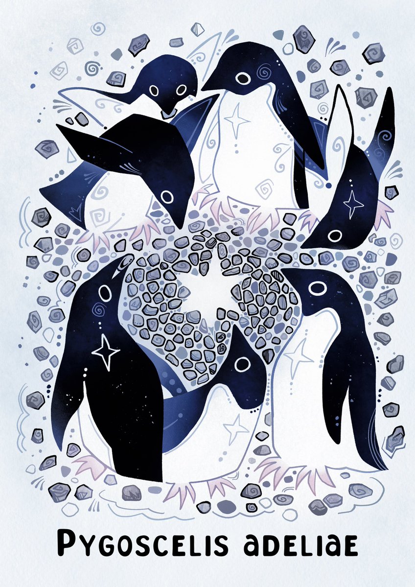 AngryGooseberry's tweet photo. Penguins! 🐧 https://t.co/Gc9yjFhIJZ