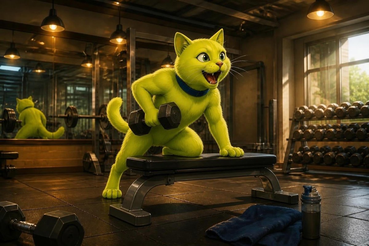 catkittenarc's tweet photo. $CAT training 
$argus https://t.co/LSf4dqGItP