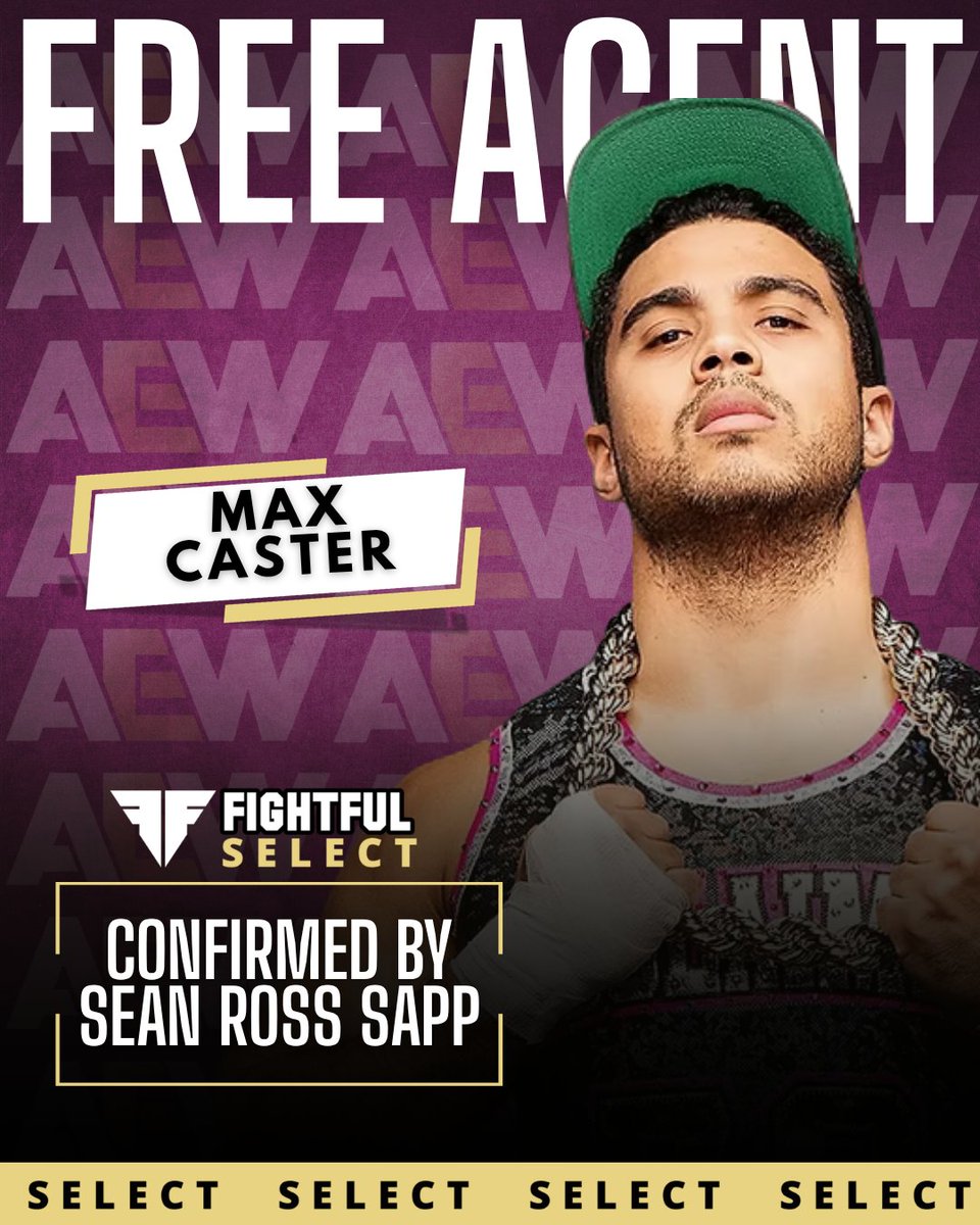 Fightful's tweet photo. Anthony Bowens and Max Caster are currently free agents, @FightfulSelect has confirmed.

More details are now available for Select subscribers. https://t.co/Rcuqm8PaVw