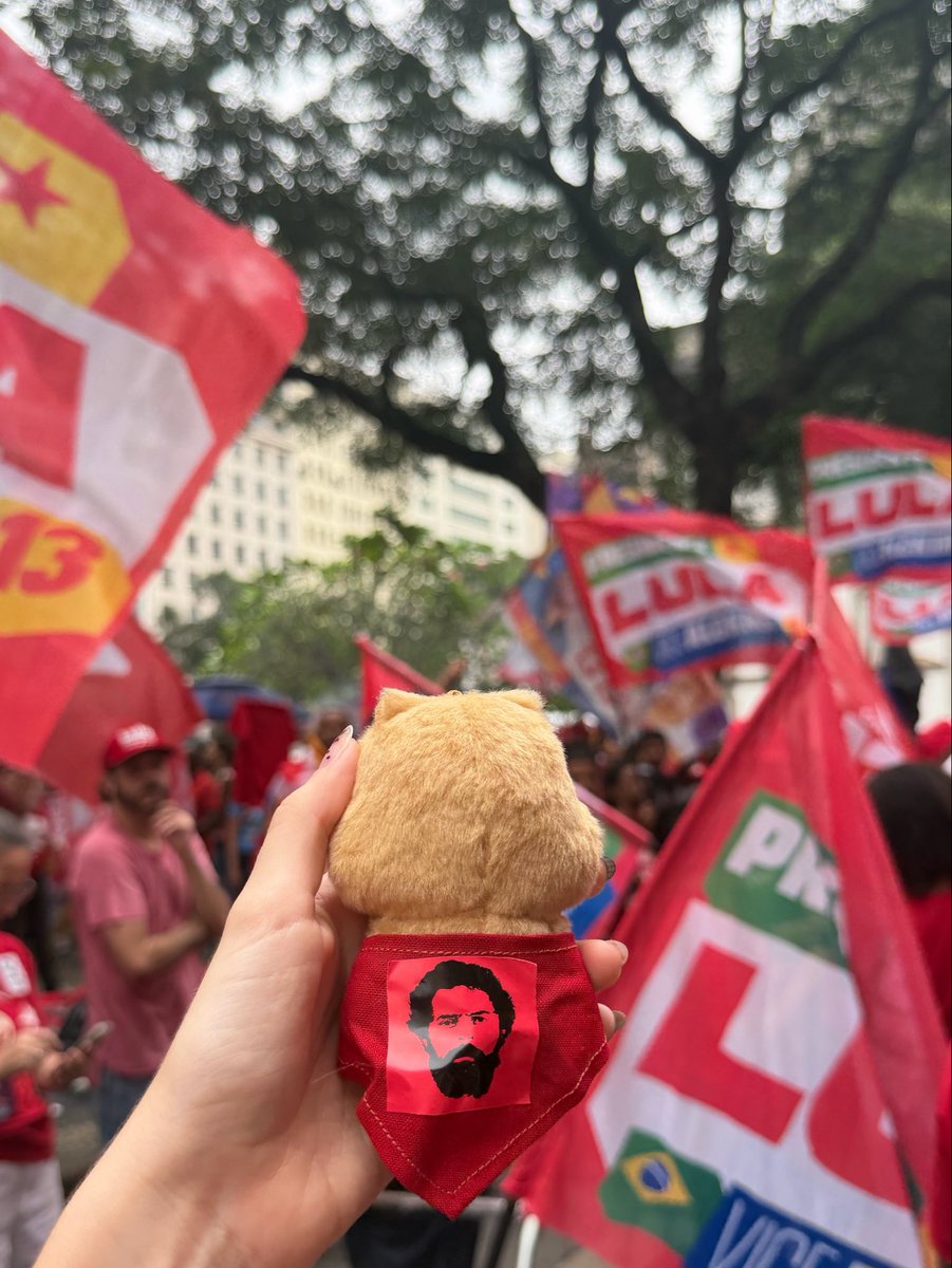 silvespring's tweet photo. e teve quokkabit conhecendo o presidente lula ❤️⭐️ https://t.co/fNxsgtzngT