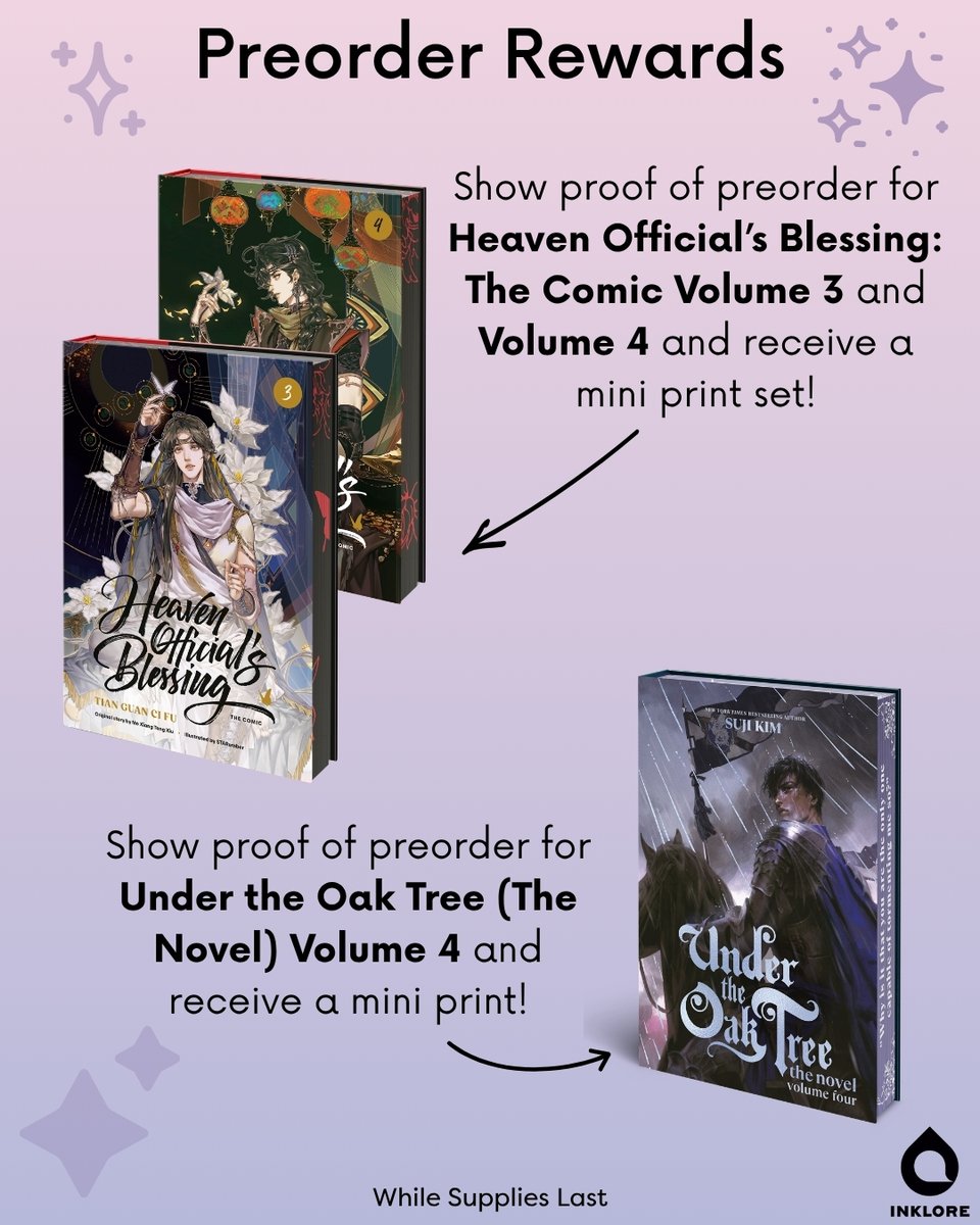 InkloreBooks's tweet photo. Heading to #NYCC? So are we! Catch Inklore at PRH Book World, booth 3021! https://t.co/3l4rz7FVW5
