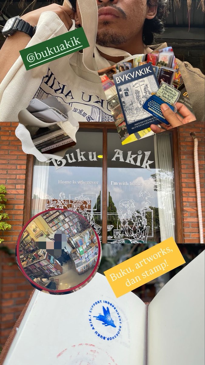 dwikyota's tweet photo. bukuakik mah sepi dari luarnya aja. Kalo masuk bakal dempet dempetan https://t.co/AHrt2BS65T