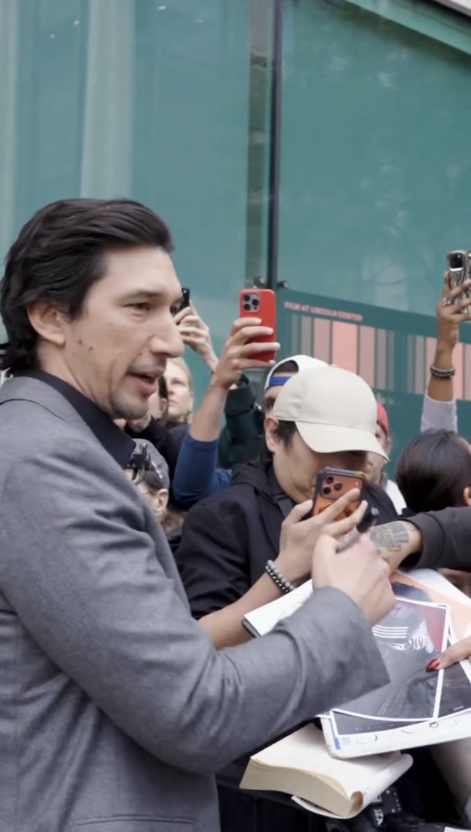 adamdrivercentl's tweet photo. it’s missing Adam at NYFF hours https://t.co/NEzfMNAECQ