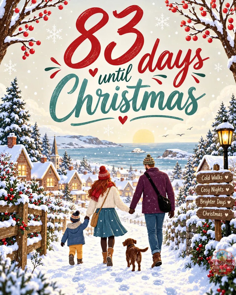 christmas_clock's tweet photo. 83 MORE DAYS BEFORE  #CHRISTMAS!
 👉 https://t.co/WXuWwRCDlD 🎄🎅 https://t.co/ehOjGryECj