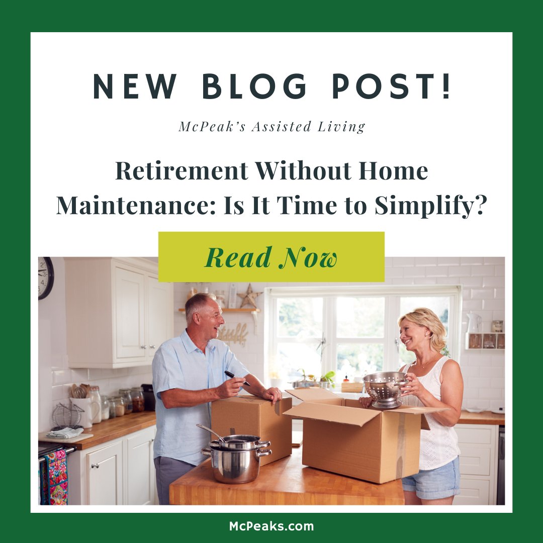 McPeaks's tweet photo. 🏡 Retirement is a time to enjoy more and worry less. If home maintenance is becoming a burden, simplifying may offer more comfort and freedom. Read more: https://t.co/D8syBgfqUX

#RetirementLiving #SeniorLiving #Downsizing #HealthyAging #McPeaksAssistedLiving https://t.co/GwwyRFrVHT