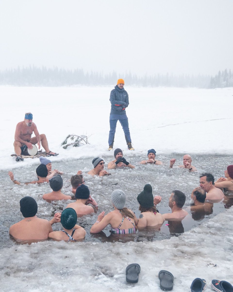 Iceman_Hof's tweet photo. In a world full of AI, this is 100% human.
It’s my Winter Expedition in Sweden with a tribe of beautiful souls doing what most consider to be impossible.
How beautiful it is to experience something new, opening up the cells to something you do not understand, yet. It is so beautiful.
I invite you to witness your own being blossoming, to push past your conditioning.
December 6-11 in Sweden. Are you ready? ❄️
Join the tribe here: https://t.co/Jl8LhN8P6w