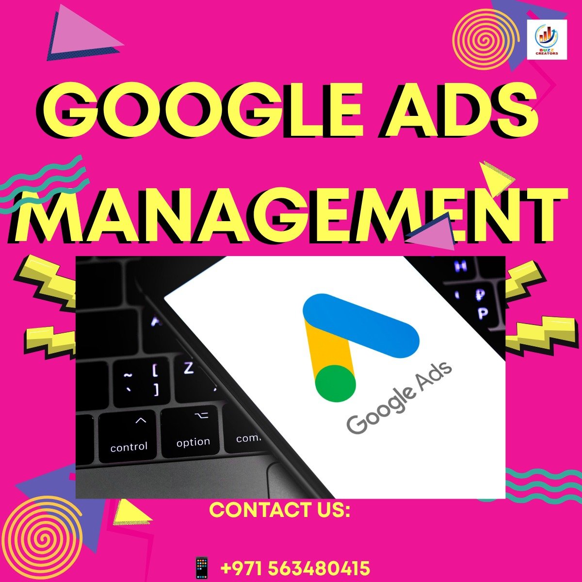 _BuzzCreators's tweet photo. Google Ads Management Services
Drive more targeted traffic, generate quality leads, and maximize your online visibility with Google Ads Management by Buzz Creators Digital Media.

Contact Us:

📱 +971 563480415
📩 info@buzzcreators.ae https://t.co/ILUISmoeVy