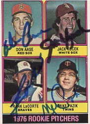signing_s's tweet photo. Joe Hall played the White Sox &amp; Tigers from 1994-97, signing in 14 weeks #ttm #ttmsuccess #autographs #ttmautograph #WhiteSox #hobby #collect 
Mike Pazik pitched for the Twins from 1975-77, signing in 24 days #ttm #ttmsuccess #autographs #Twins #ttmautograph #hobby #collect https://t.co/0LetrcH5jD
