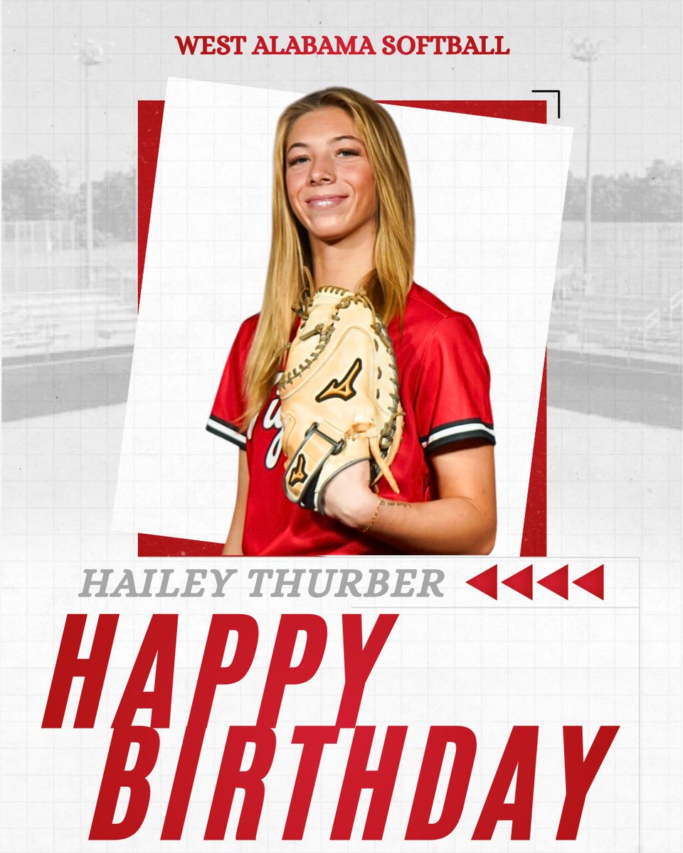 UWA_Softball's tweet photo. Sending all of the birthday love to Hailey! 🥳🥳

Happy Birthday, Hailey! 🎂 https://t.co/4CvUck6DMg
