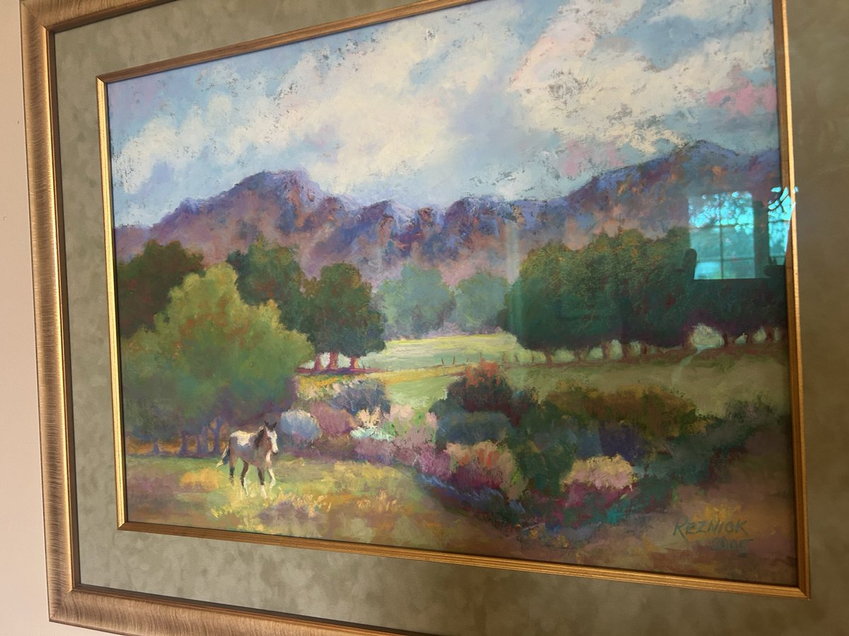 chlorinemist's tweet photo. This is one of her paintings. She passed away today https://t.co/lX8Q2H9J0v