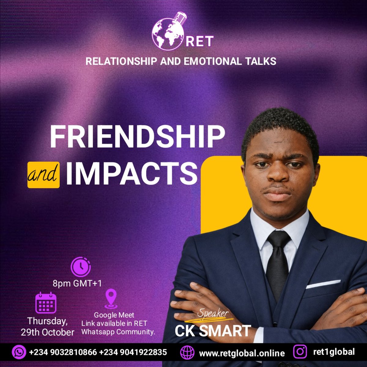 ret1gobal's tweet photo. What are friends for if there's no impact gotten in the friendship?

Every relationship and friendship shouldn't be monitized or sexualized but what else of value can you offer? 

Join our WhatsApp Community to get the link for the event 
https://t.co/5uR04jO4Sx https://t.co/PkLpc9EsTf