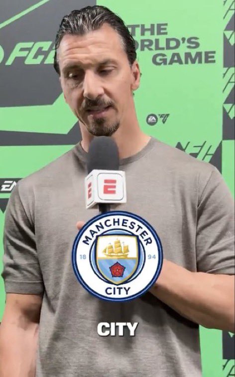 KalshiFooty's tweet photo. 🗣️🚨| Zlatan Ibrahimović predicts this current season's champions in England: 

• Premier league  — Manchester City
• English FA Cup — Chelsea https://t.co/2Cy6LIngVH