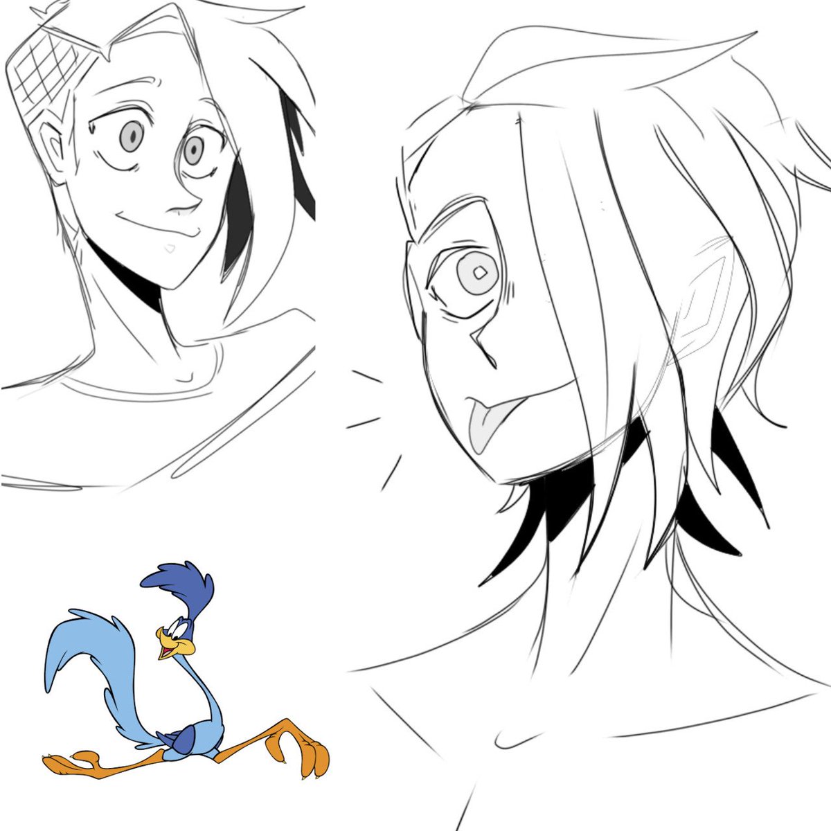 GudniteRuiRui's tweet photo. Old doodles #roadrunner https://t.co/UEiGl4pXEl