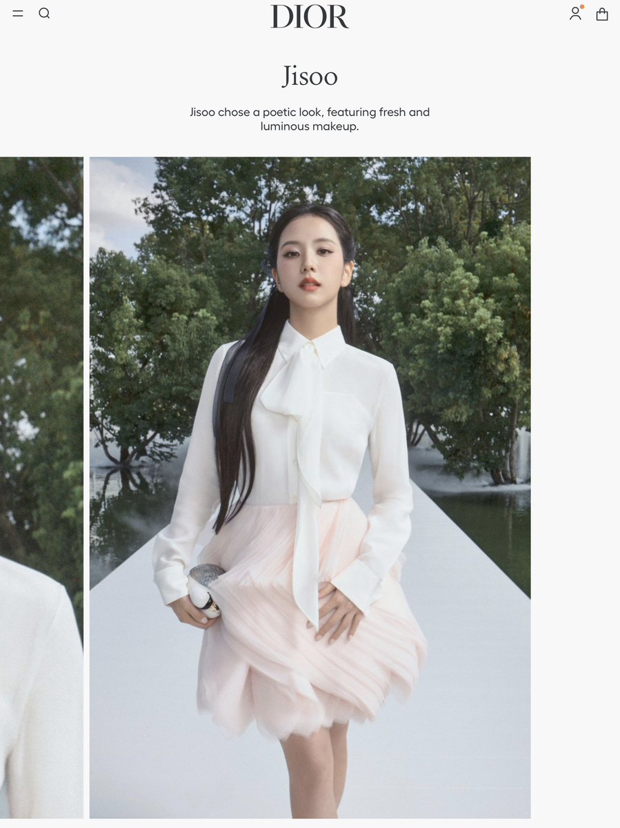 hiroppi_sp's tweet photo. Dior’s official princess!! 

Serving pure perfection on https://t.co/avjcsaudJn with her fresh, poetic beauty look. She never fails to mesmerize!

🔗 https://t.co/r8Qtfzfm4V

HUMAN DIOR JISOO AT PFW  #JISOOxDiorSummer27 @Dior https://t.co/Om3ntDbvSa