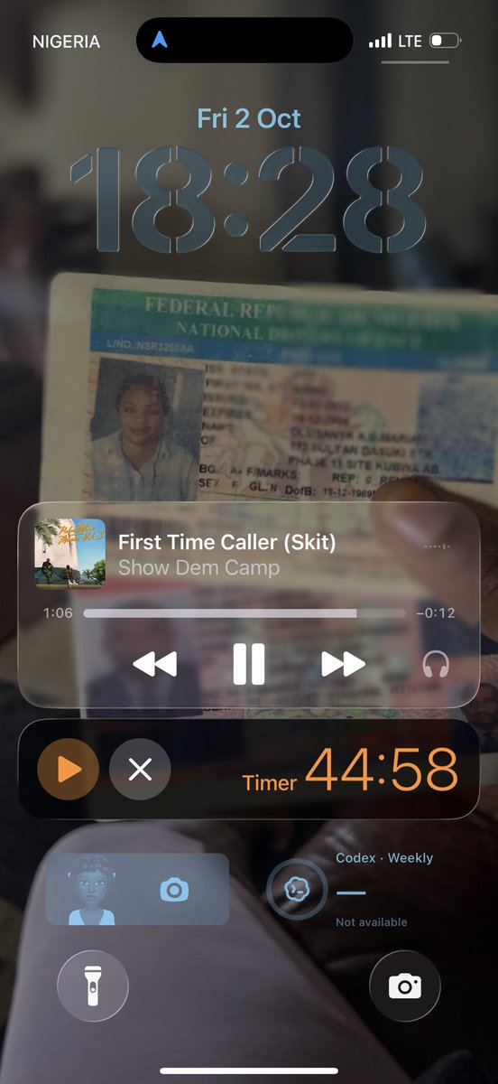 ayobamigbeee's tweet photo. I just noticed “Under the Influence” was playing in the background of First Time Caller 
I had to verify but crazy 🤯 https://t.co/FblsxDOGVi