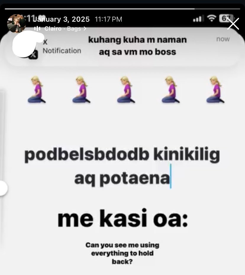 twoinframe's tweet photo. potangena universal expi ba yang biglang nagnonotif habang nasisiraan ka ng bait piste https://t.co/QNaWuFM0eG